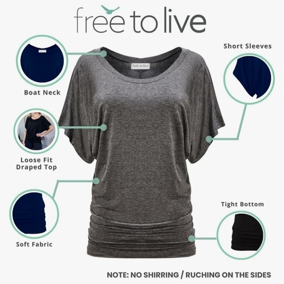 Tunic t-shirt- Small - Picture 5 of 5